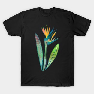 Bird of Paradise Flower T-Shirt